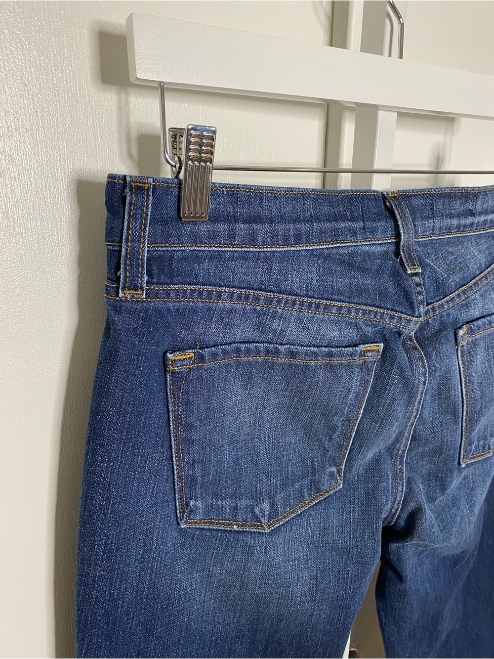 J Brand | Dark-Wash Denim 100% Cotton Aidan Ringer Boyfriend Jeans Sz 28 - Picture 5 of 15